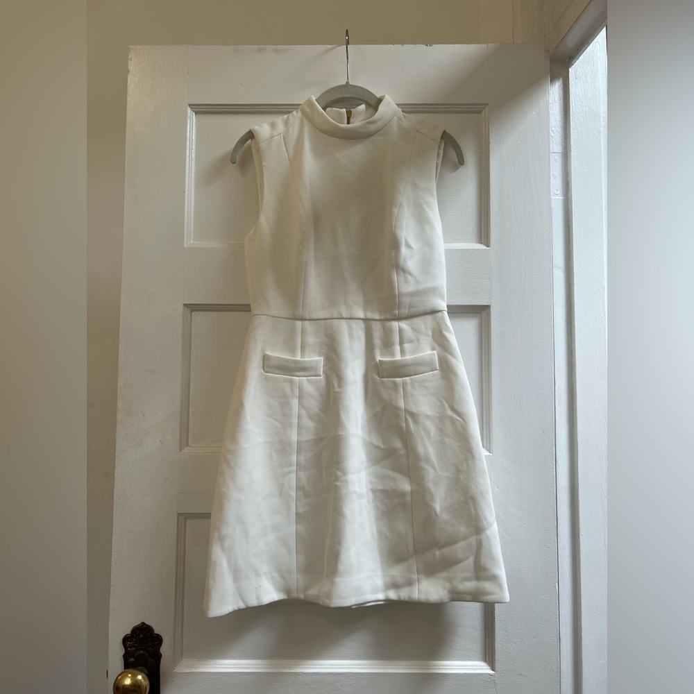 NWT Rachel Zoe Mock Neck Sleeveless Dress Size 2